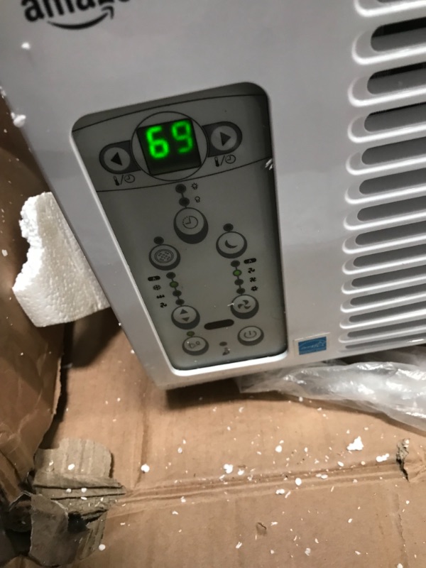 Photo 3 of *USED*
*MISSING remote, manual and other components* 
Amazon Basics Window-Mounted Air Conditioner with Remote - Cools 350 square feet, 8,000 BTU
