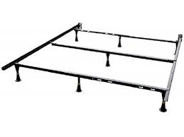 Photo 1 of parts only**
king size metal bed frame 76' x 80" king 