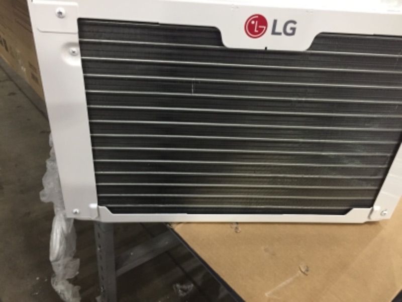 Photo 4 of LG 8,000 BTU 115V Window-Mounted Air Conditioner with Remote Control, White