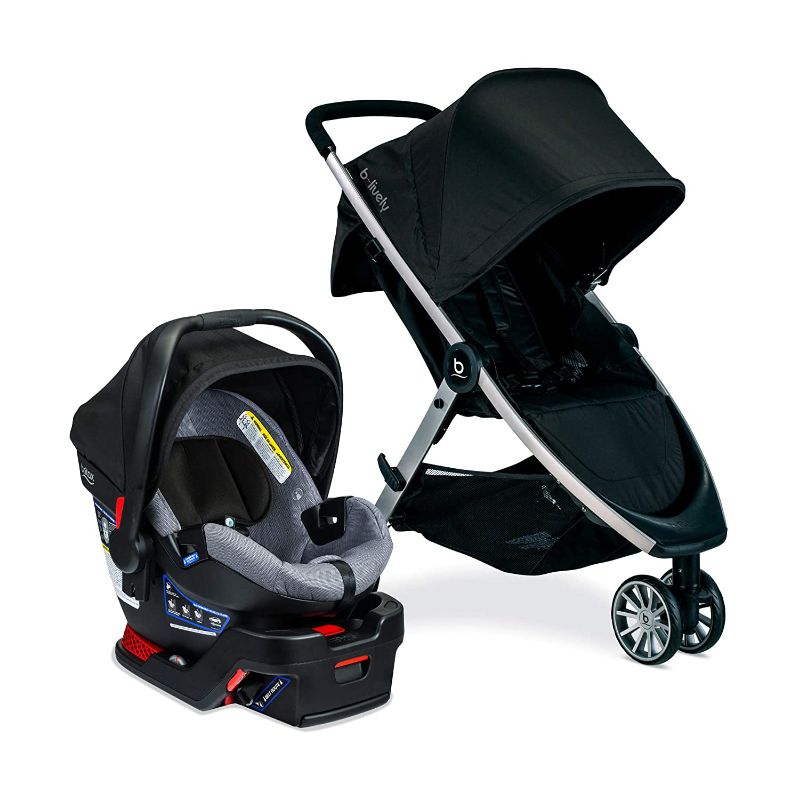 Photo 1 of (SCRATCHED CAR SEAT)
Britax B-Lively and B-Safe Gen2 Travel System cobblestone safewash