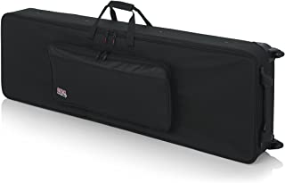 Photo 1 of (1 WHEEL BROKEN OFF; 1 WHEEL MISSING; 2 CRACKED WHEEL PLASTIC CASING)
Gator Cases Lightweight Rolling Keyboard Case for 88 Note Keyboards and Electric Pianos (GK-88)