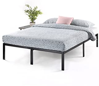 Photo 1 of (DENTED CORNER)
Best Price Mattress 14 Inch Metal Platform Beds w/ Heavy Duty Steel Slat Mattress Foundation, Queen, Black