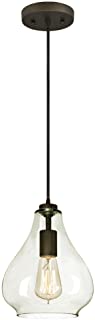 Photo 1 of (DOES NOT INCLUDE BULB)
Westinghouse Lighting 6102600 Adjustable Mini Pendant, One-Light, Oil Rubbed Bronze Finish