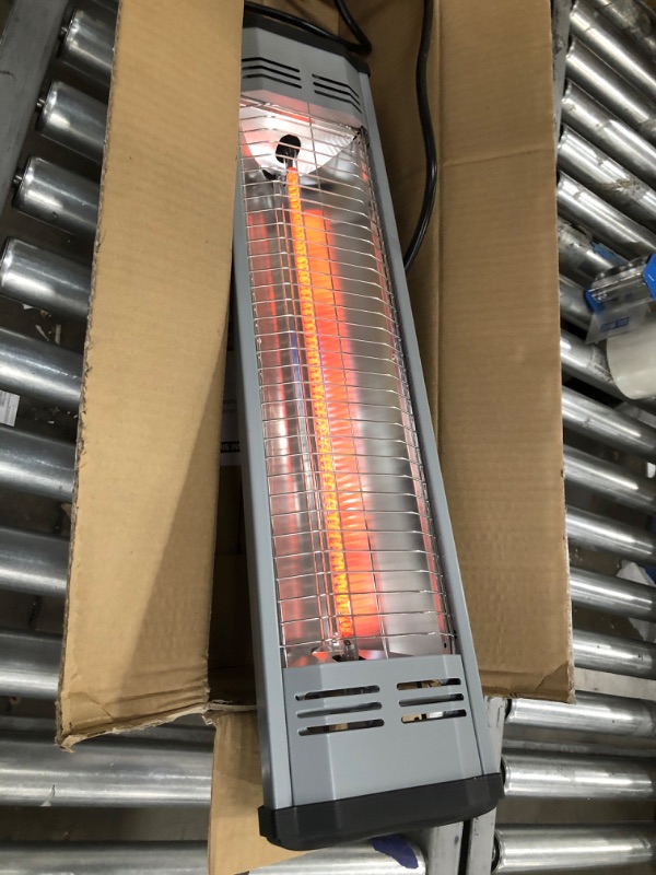 Photo 2 of (MISSING HARDWARE)
Heat Storm HS-1500-OTR Infrared Heater, 1500-watt