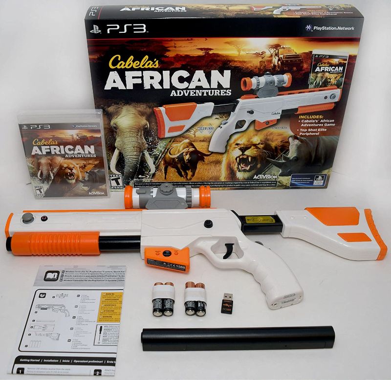 Photo 1 of GUN ONLY PS3 Cabela's African Adventures Bundle with Gun
