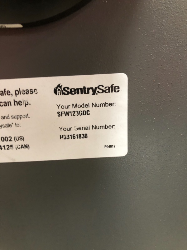 Photo 3 of Sentry Fire-Safe Electronic Lock Business Safes, Grey