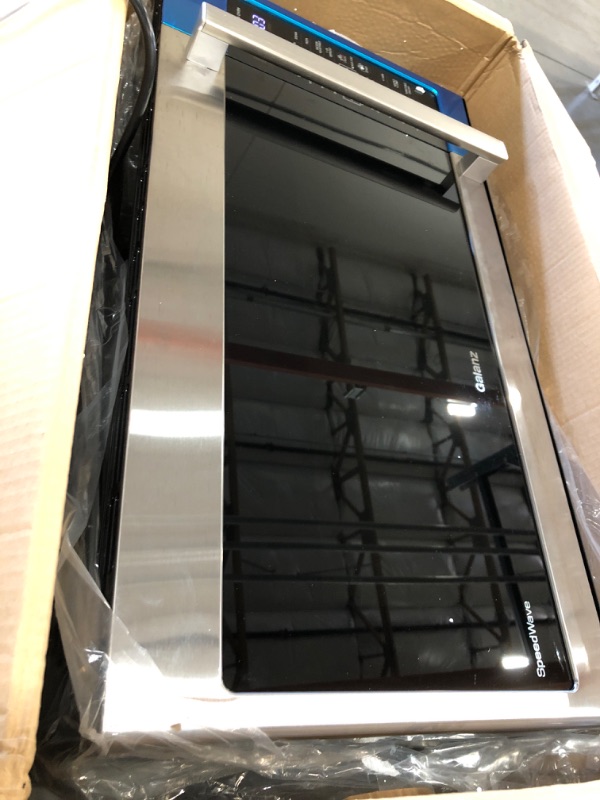 Photo 5 of ***PARTS ONLY***
Galanz GLOMJB17S2ASWZ-10 30" SpeedWave Over The Range Microwave Oven, True Convection & Sensor Technology, Air Fry & Steam Cooking, Stainless Steel, 1.7 Cu Ft, Convection
