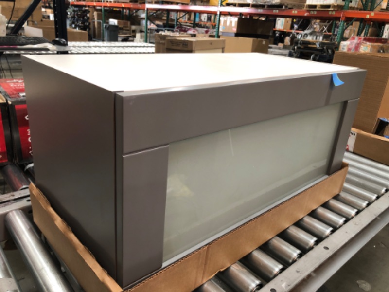 Photo 1 of 30 WALL CABINET 15" HIGH WITH LIFTUP GLASS DOOR- J COLLECTION
