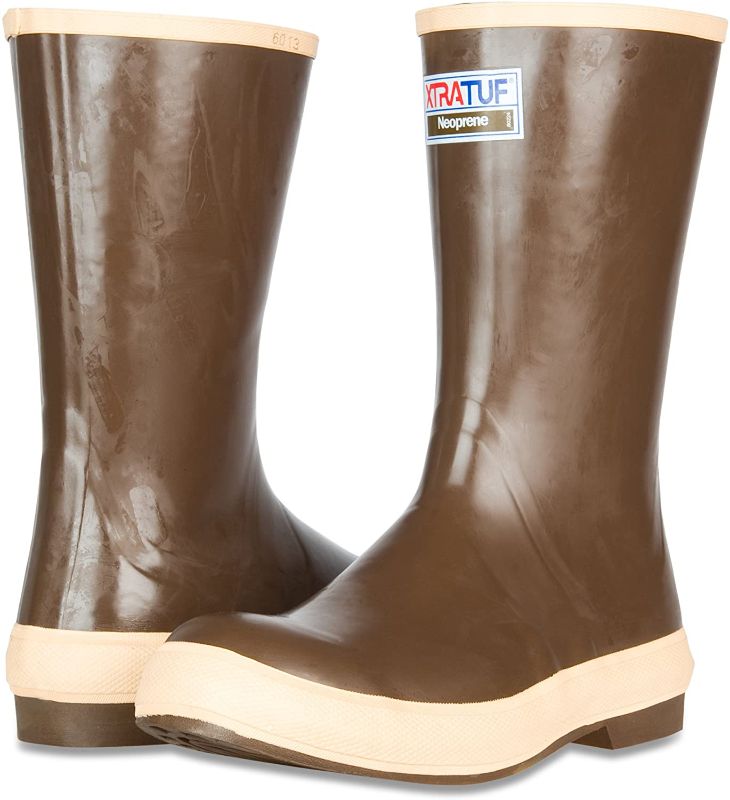 Photo 1 of XTRATUF Legacy Series 12" Neoprene Men's Fishing Boots, Copper & Tan (22172G)