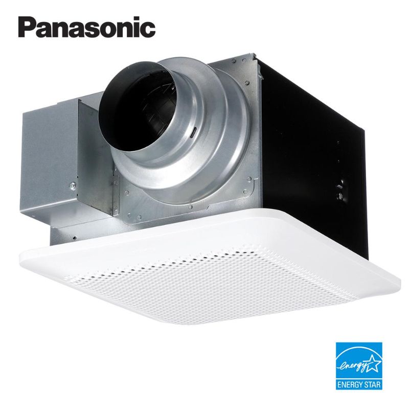 Photo 1 of Panasonic WhisperChoice Pick-a-Flow 80/110 CFM Ceiling Bathroom Exhaust Fan with Flex-Z Fast Bracket, White
USED AND MISSING HARDWARE
