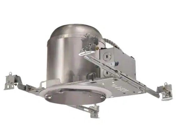 Photo 1 of H750 6 in. Aluminum LED Recessed Lighting Housing for New Construction Ceiling, T24, IC Rated, Air-Tite (6-Pack)
