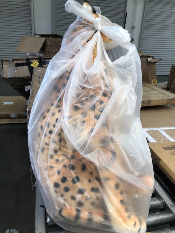 Photo 2 of Melissa & Doug Giant Cheetah - Lifelike Stuffed Animal (Stands Nearly 3 Feet Tall)
