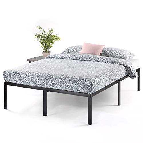 Photo 1 of ***HARDWARE LOOSE IN BOX, PARTS ONLY ***  Best Price Mattress 18 Inch Metal Platform Bed, Heavy Duty Steel Slats, No Box Spring Needed, Easy Assembly, Black, Full
