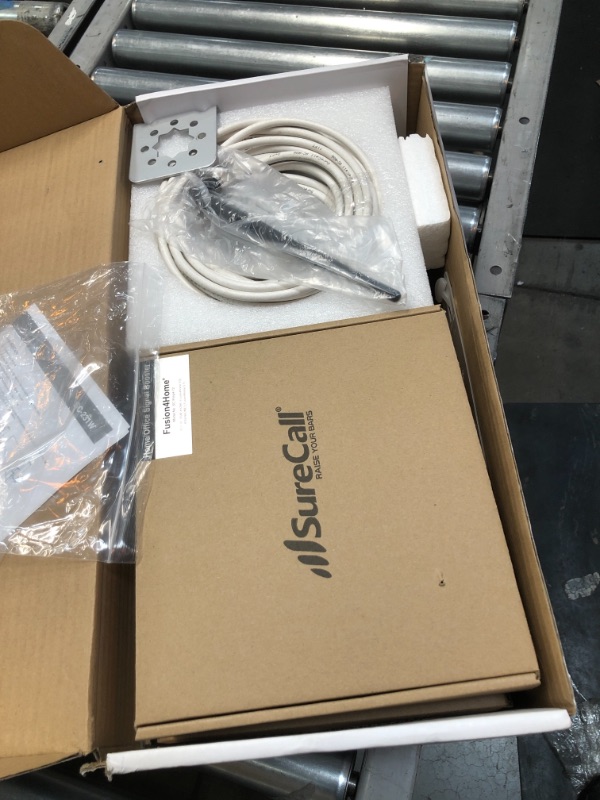 Photo 2 of SURECALL Black Fusion4Home Yagi/Whip in-Building Cellular Signal-Booster Kit
