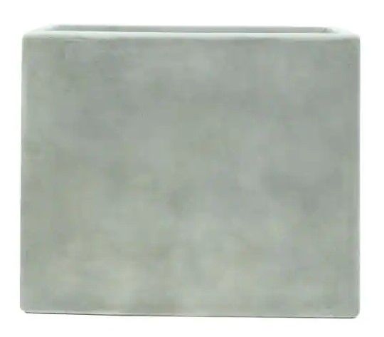Photo 1 of *** PACK OF 2 *** 20 in. H x 24 in. x 11 in. Cement Gray Composite Smooth Cement Deck Box