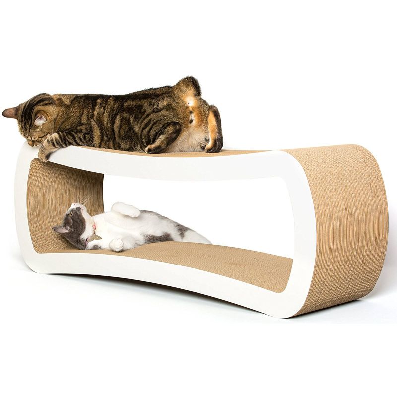 Photo 1 of ***STOCK PHOTO FOR REFERENCE *** PetFusion Jumbo Lounger Cat Scratcher Toy with Catnip
