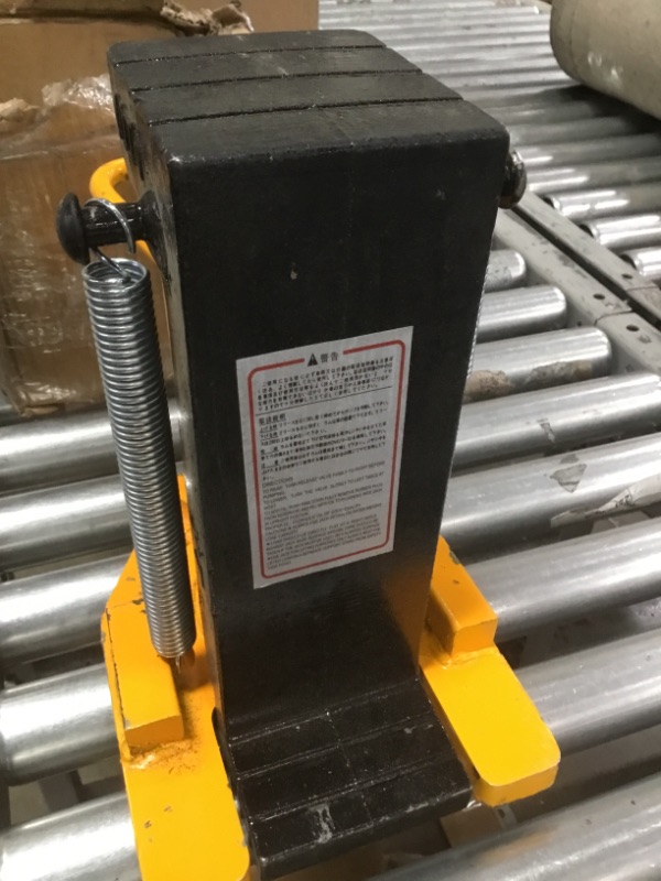 Photo 4 of 10 Ton Hydraulic Toe Jack Machine Lift Cylinder 