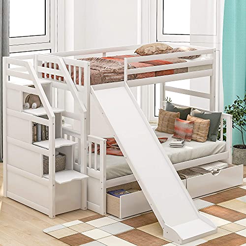Photo 1 of ***INCOMPLETE***BOS 2 of 3***
Bunk bed white WF281650AAK