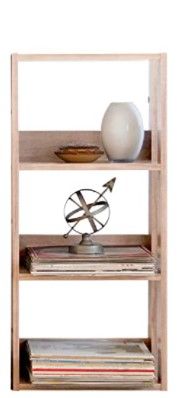 Photo 1 of IRIS USA 3-Shelf Space Saving Open Wood Shelving