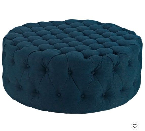 Photo 1 of Amour Upholstered Fabric Ottoman - Modway