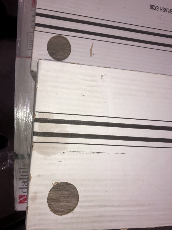 Photo 2 of ***AS-IS/NO REFUNDS*** Pallet of 10 cases-  Timber Ash 8 in. x 36 in. Matte Porcelain Floor and Wall Tile (16 sq. ft. / case) ***AS-IS/NO REFUNDS***