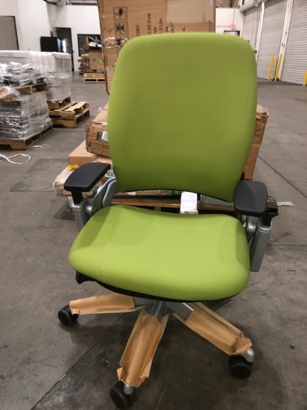 Photo 3 of Steelcase Leap Chair, Black Fabric,FBA_,5" Cylinder - 46216179 green