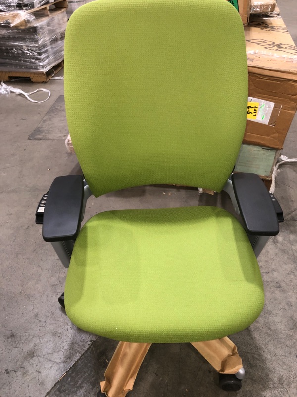 Photo 9 of Steelcase Leap Chair, Black Fabric,FBA_,5" Cylinder - 46216179 green