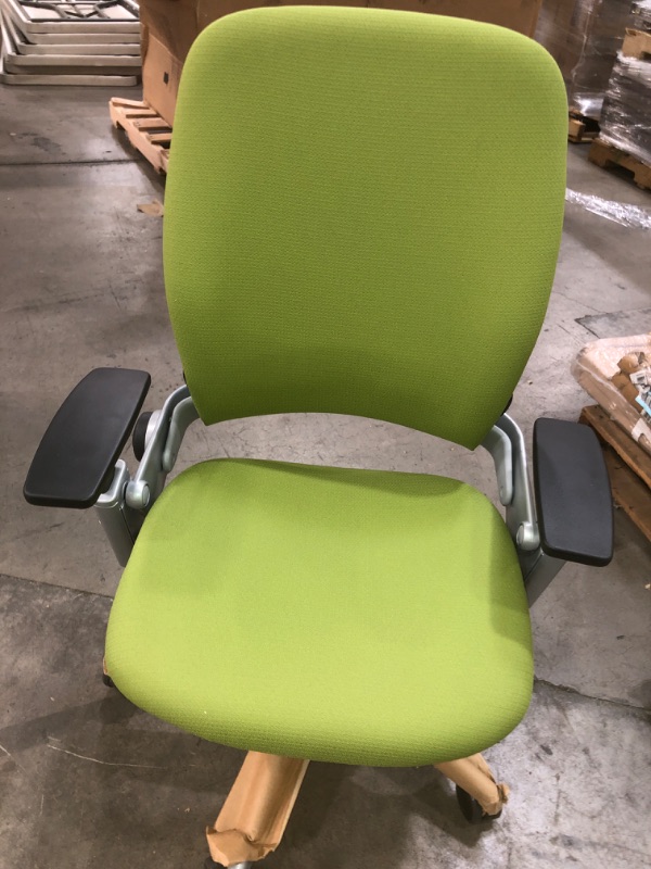 Photo 11 of Steelcase Leap Chair, Black Fabric,FBA_,5" Cylinder - 46216179 green