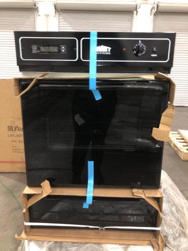 Photo 5 of  Summit Appliance 24 in. Single Electric Wall Oven in Black