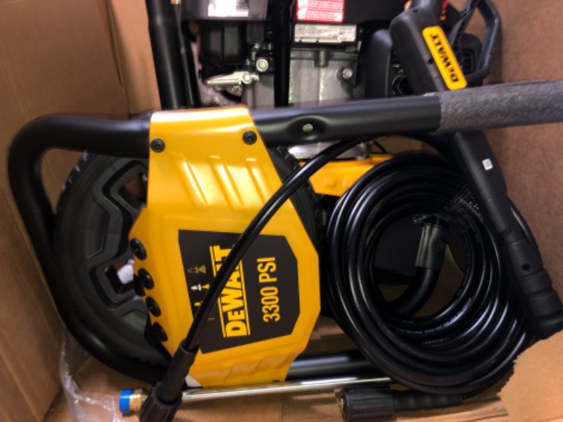 Photo 8 of DEWALT 3300 PSI 2.4 GPM Gas Cold Water Pressure Washer with HONDA GCV200 Engine