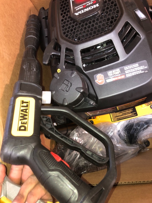 Photo 9 of DEWALT 3300 PSI 2.4 GPM Gas Cold Water Pressure Washer with HONDA GCV200 Engine