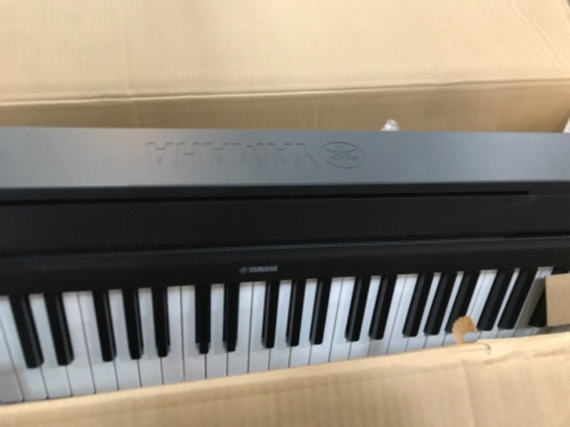 Photo 2 of Yamaha P71 88-Key Weighted Action Digital Piano with Sustain Pedal and Power Supply