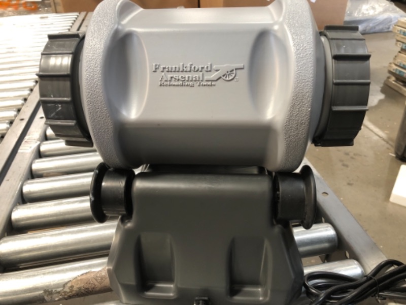Photo 1 of Frankford Arsenal Platinum Series Rotary Tumbler with 7-Liter Capacity, Clear Viewing Lids, and Auto Shut-Off for Reloading, Cleaning and Wet Tumbling Brass Cases
