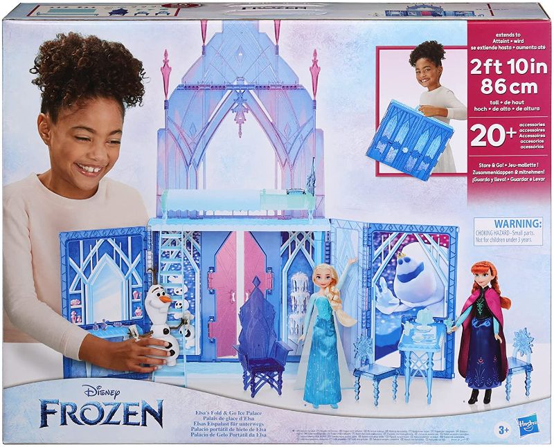 Photo 1 of Hasbro Collectibles - Frozen 2 Elsa Fold and Go Ice Palace
