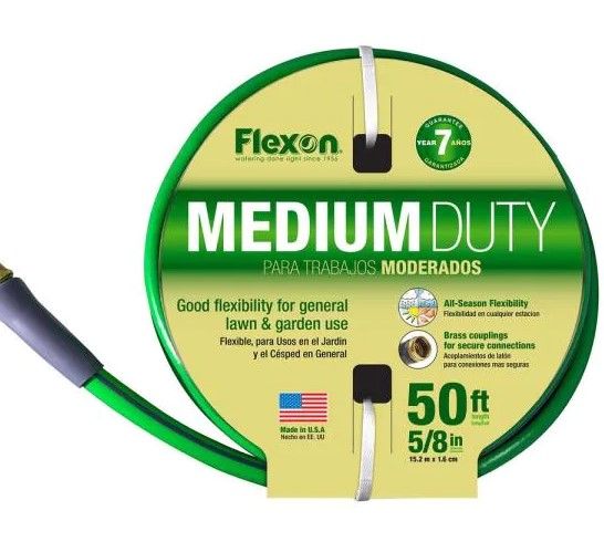 Photo 1 of 5/8 in. Dia x 50 ft. Medium-Duty Reel Hose
