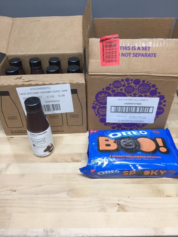 Photo 1 of ***SOLD AS IS *** NO  REFUNDS BUNDLE OF ASSORTED COOKIES AND CHOCHOLATE MILK