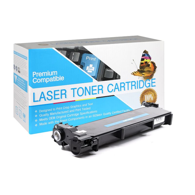 Photo 1 of BROTHER TN660 COMPATIBLE HIGH YIELD BLACK TONER CARTRIDGE
