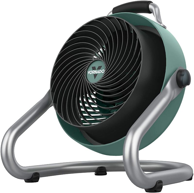 Photo 1 of Vornado 293 Large Heavy Duty Air Circulator Shop Fan, Green