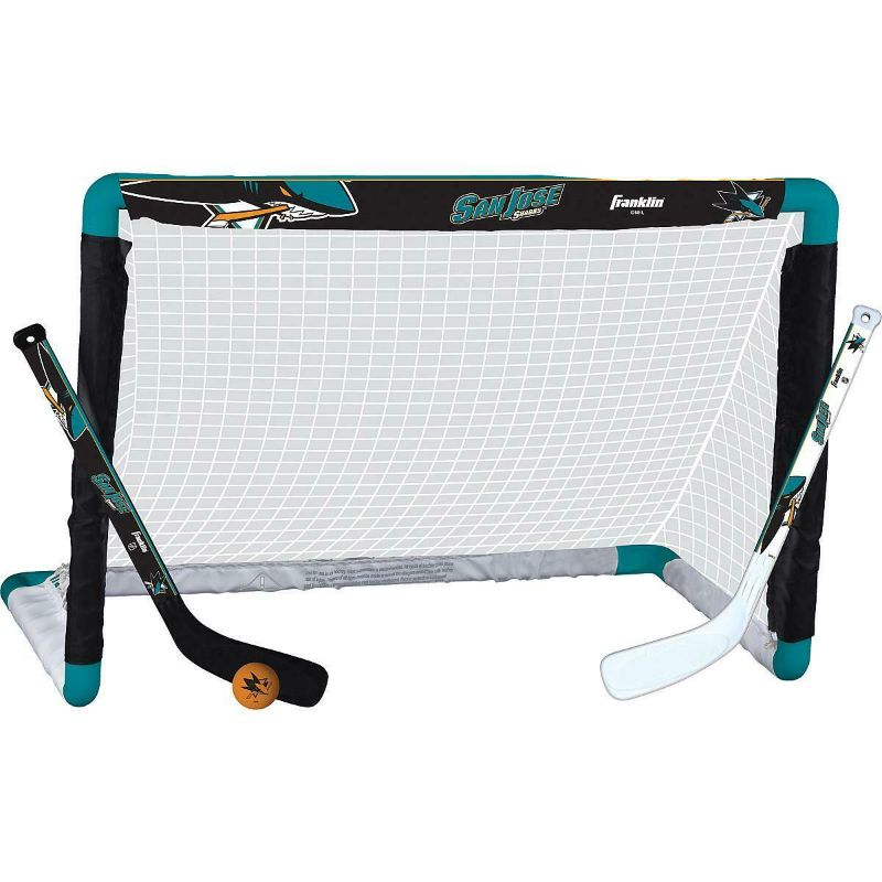 Photo 1 of Franklin NHL San Jose Sharks Mini Hockey Set
