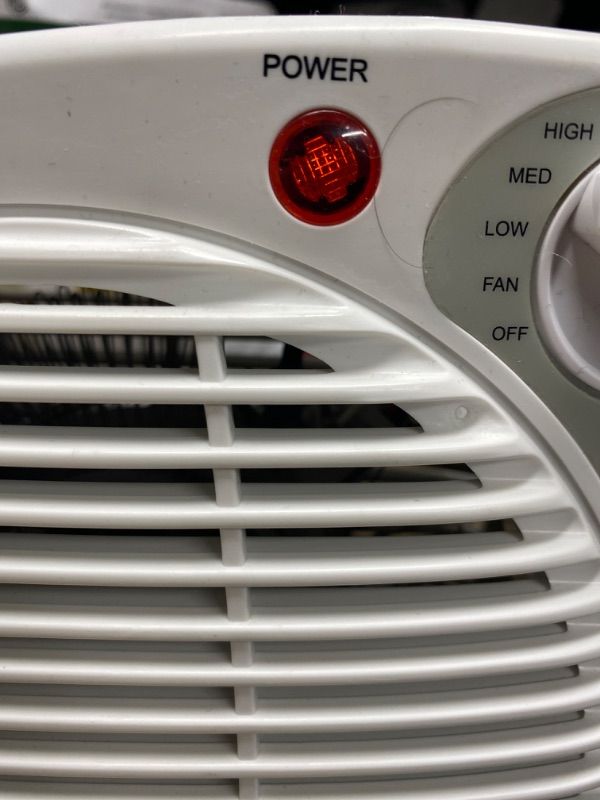 Photo 1 of 1500-Watt Electric Fan Forced Portable Heater
