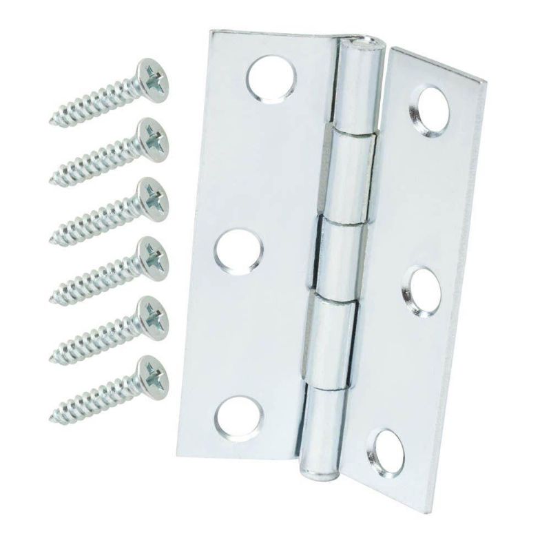 Photo 1 of 10 PACKS OF Everbilt 3 in. Zinc-Plated Narrow Utility Hinge (2-IN EACH PACK )

