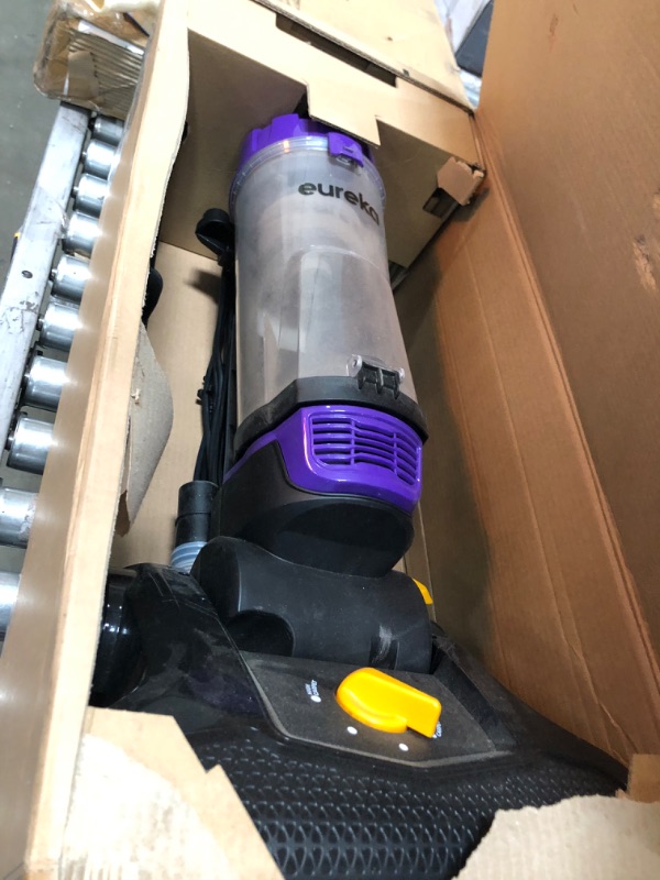 Photo 2 of eureka NEU182B PowerSpeed Bagless Upright Vacuum Cleaner, Lite, Purple
