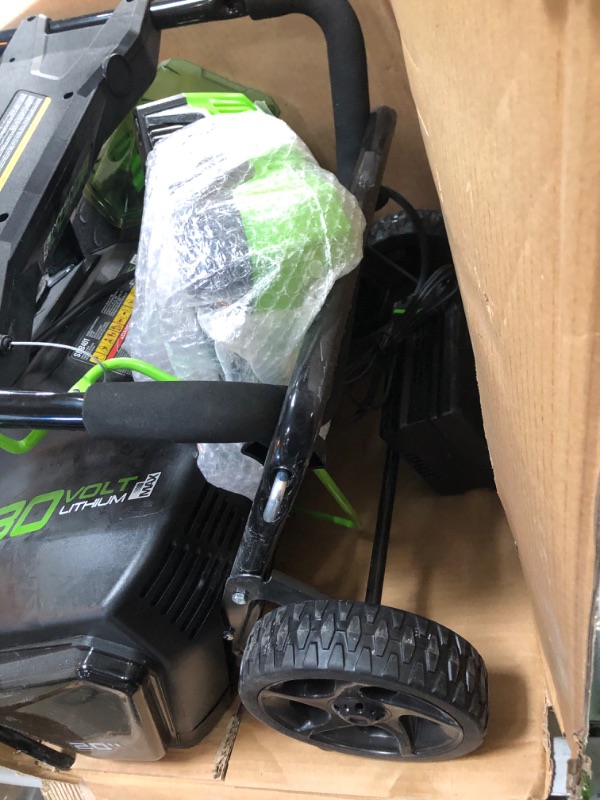 Photo 7 of Greenworks Pro 80V 20 inch Snow Thrower with 2Ah Battery and Charger
