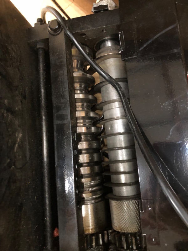 Photo 1 of Steel Dragon Tools® WRA35 Bench Top Automatic Wire Stripping Machine Strips 1.5" Scrap Copper Wire
