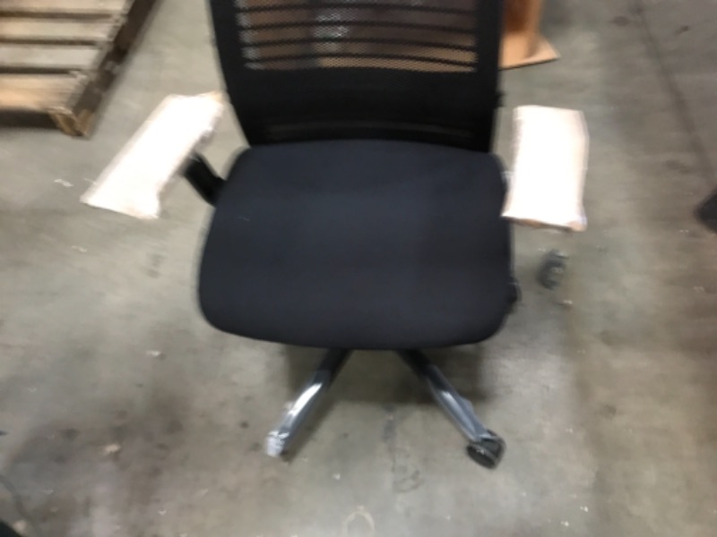 Photo 2 of Steelcase Think Chair, Licorice 3D Knit Back with Black Fabric Seat
