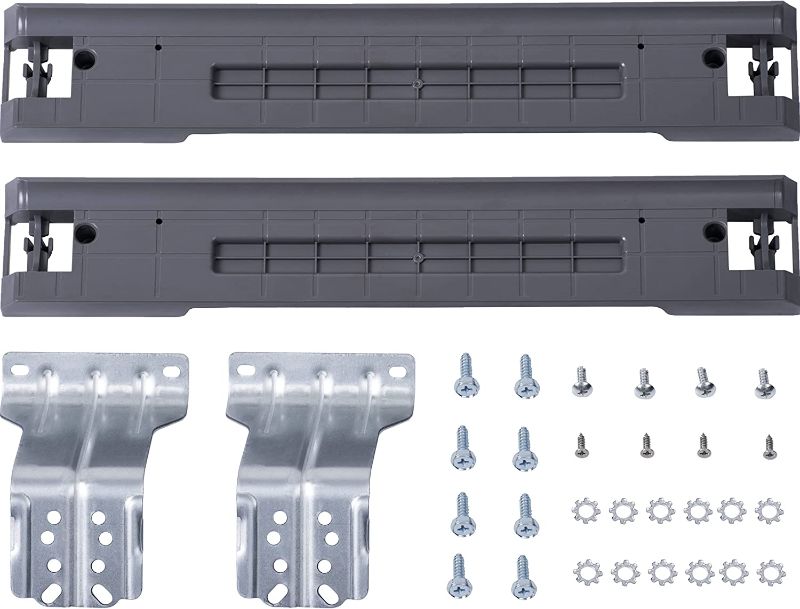 Photo 1 of [LASTEST VERSION] Ultra Durable SKK-7A Stacking Kit Replacement Part by Blue Stars - Easy to Install - Exact Fit for Samsung Washers and Dryers (27 Inch Front Load) - Replaces SK-5A SK-5AXAA
