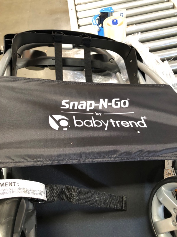 Photo 3 of Baby Trend Snap-N-Go Premiere Universal Infant Car Seat Carrier, Black
