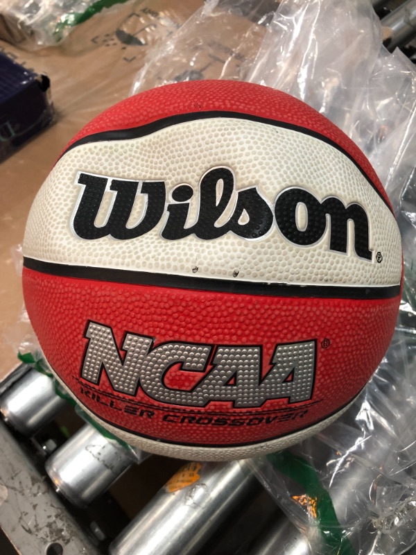 Photo 3 of "Wilson Killer Crossover Basketball Red White Official 29.5"" Outdoor Use Play"
