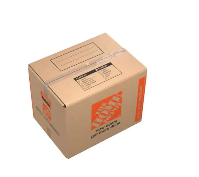 Photo 1 of 
The Home Depot
21 in. L x 15 in. W x 16 in. D Heavy-Duty Medium Moving Box with Handles