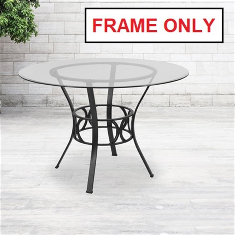 Photo 1 of *FRAME ONLY* ROUND METAL DINING TABLE